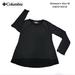 Columbia Tops | Columbia Omni-Wick Long Sleeve Women's Size M | Color: Black/Gray | Size: M