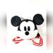 Disney Toys | Cotton-On Kids Mickey Mouse Plush Backpack 9" | Color: Black/White | Size: 8"