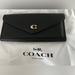 Coach Bags | Coach Signature Logo Wyn Soft Leather Wallet | Color: Black | Size: Os