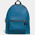 Coach Bags | Coach Leather Backpack | Color: Blue | Size: Os