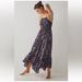 Free People Dresses | Free People Heat Wave Printed Maxi Slip. Free Oversized Nwt Mesh Shirt Included | Color: Red | Size: S