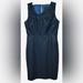 J. Crew Dresses | J. Crew Collection Black Label New Nwt Sz 6 Small Navy Blue Taffeta Shelby Dress | Color: Blue | Size: 6