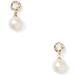 Kate Spade Jewelry | New Kate Spade Lady Marmalade Earrings With Pearl | Color: Gold/White | Size: Os