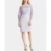 Ralph Lauren Dresses | Lauren Ralph Lauren Lace-Trim Jersey Dress, Size 2 | Color: Purple | Size: 2/Lilac