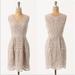 Anthropologie Dresses | Anthropologie Yoana Baraschi Alder Sienna Lace Dress Size 10 | Color: Tan | Size: 10