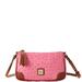 Dooney & Bourke Bags | Dooney & Bourke Ostrich Slim Crossbody Shoulder Bag - Hot Pink | Color: Pink | Size: Os