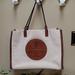 Tory Burch Bags | Euc Tory Burch "Ella" Canvas/Leather Bag | Color: Brown/Cream | Size: Os