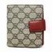 Gucci Accessories | Gucci Gg Supreme 410104.2184 Double Hook Wallet Bifold Women's | Color: Gray | Size: Os