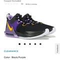 Nike Shoes | Lebron Witness Vii Basketball Shoes | Color: Black/Purple | Size: 11