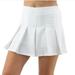 Lilly Pulitzer Shorts | Lilly Pulitzer White Frazer Skort, Sz 8, Nwt, Skirt | Color: White | Size: 8