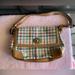Coach Bags | Coach Hampton Tattersall Multicolor Plaid Wool Shoulder Bag Purse - Gently Used | Color: Cream | Size: Os