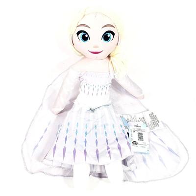 Disney Toys | Disney Frozen Elsa Snow Queen Pillow Buddy Large Plush Doll Stuffed Animal Soft | Color: Blue/Purple | Size: Os