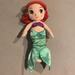 Disney Toys | Ariel From The Little Mermaid Plush Stuffed Animal Doll | Color: Green/Red | Size: Osbb