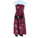 Anthropologie Dresses | Anthropologie Merimekko Dress Floral Strapless Size 2 Pink Print Pockets Smocked | Color: Pink/Purple | Size: 2