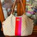 Kate Spade Bags | Classic Kate Spade Andaira Stevie Stucco Diaper/Tote Bag Excellent Condition | Color: Red/Tan | Size: Os