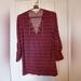Michael Kors Tops | Euc Michael Kors Red/Navy Tunic Top | Color: Blue/Red | Size: S