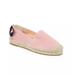 Kate Spade Shoes | Kate Spade Grayson Conch Shell Pink Suede Espadrilles. Size 9.5 Nwt Original Box | Color: Pink/Tan | Size: 9.5