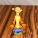 Disney Accents | Alexander Global Promotions Tigger Bobblehead Bobbles Dobbles Blue Sign Disney | Color: Black/Orange | Size: Os