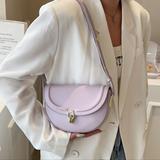 Zara Bags | Brand New Small Women Pu Leather Crossbody Shoulder Hand Bag | Color: Purple | Size: Os