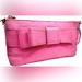 Kate Spade Bags | Beautiful Kate Spade Hot Pink Bow Cross Body Bag, Good Preowned Condition | Color: Gold/Pink | Size: Os