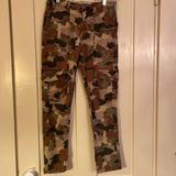 Anthropologie Pants & Jumpsuits | Anthropologie Camo Cargo Pants Size 4 | Color: Brown/Tan | Size: 4