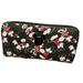 Disney Bags | Disney Mickey Mouse And Minnie Mouse Black Wallet | Color: Black | Size: Os