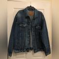 Levi's Jackets & Coats | Levi’s Denim Jacket, Size 2xl, Distressed Denim, Denim Trucker Jacket | Color: Blue | Size: Xxl