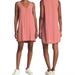 Madewell Dresses | Madewell Nwot Heather Button-Front Dress In Afterglow Red | Small | Color: Pink | Size: S