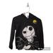 Disney Shirts & Tops | Disney Black Jack Skelington Nightmare Before Christmas Hoodie Youth L 10/12 | Color: Black/White | Size: Lb