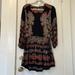 Free People Dresses | Free People Moonlight Drive Dress, Size Small | Color: Black/Orange | Size: Small
