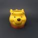 Disney Dining | Disney Winnie The Pooh Bear 3d Mug Face Head Ceramic Coffee Cup Disneyana | Color: Yellow | Size: Os