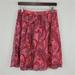 J. Crew Skirts | J. Crew Paisley Women's Midi Skirt | Color: Pink/Purple | Size: 4