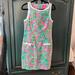 Lilly Pulitzer Dresses | Lilly Pulitzer Kathleen Dress, Sz 6, Nwt, Pink, Green, And White Eyelet Cotton | Color: Green/Pink | Size: 6