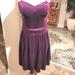Jessica Simpson Dresses | Jessica Simpson Purple Velvet Detachable 2 Piece Dress | Color: Purple | Size: 4