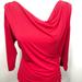 Michael Kors Tops | Michael Kors Red Blouse Size Large | Color: Red | Size: L