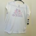 Adidas Shirts & Tops | Adidas Shirts Girls Xl Size 14 New With Tag | Color: Pink/White | Size: Xlg