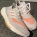 Adidas Shoes | Adidas Ultraboost 21 Women's Running Shoes Size 8.5 Ice Glow White Salmon | Color: Pink/White | Size: 8.5