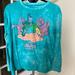 Disney Tops | Disney X Cakeworthy Alice In Wonderland Long Sleeve Shirt, Small. | Color: Blue/Green | Size: S