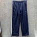 Nike Pants | Nike Sweatpants Men Large Blue Navy Pockets Athletic Outdoors Straight | Color: Blue | Size: L