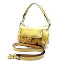 Coach Bags | Coach 2way Bag Poppy Leather One Shoulder F17919 | Color: Cream | Size: Os