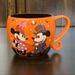 Disney Holiday | Disney Mickey & Minnie Mouse Happy Halloween Double Sided Ceramic Mug | Color: Black/Orange | Size: Os