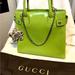 Gucci Bags | Gucci Patent Leather 2 Way Shoulder Bag Green | Color: Green | Size: Os