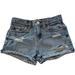 Levi's Bottoms | Levi’s Girlfriend Shorty Jean Shorts Girls Size 8 With Adjustable Waistband | Color: Blue | Size: 8g