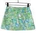 Lilly Pulitzer Skirts | Lilly Pulitzer Women's It's A Zoo Printed Skort Size 00 Short Skirt #74008 Green | Color: Green/White | Size: 00