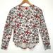 Disney Tops | Disney Minnie Mouse High Low Crop Top, Juniors Size M | Color: Gray/Red | Size: Mj