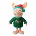 Disney Toys | Disney Store Winnie The Pooh Piglet Holiday Joy Plush | Color: Green/Pink | Size: 14”