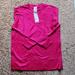 Adidas Tops | Adidas Aeroready Woman Sweatshirt Nwt | Color: Pink | Size: M