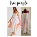 Free People Dresses | Free People Full On Maxi Dress Flower Combo! | Color: Pink/White | Size: M