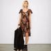 Ralph Lauren Dresses | Denim & Supply Ralph Lauren Peasant Boho Dress, Black Floral 6 | Color: Black | Size: 6