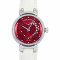 Louis Vuitton Accessories | Louis Vuitton Louis Vuitton Tambour Attraction Q12m2 Red Dial Watch Women's | Color: Gold | Size: Os